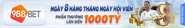 Ngày 8 hàng tháng phần thưởng cho hội viên